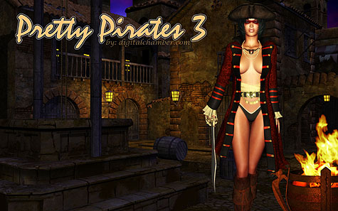 Pretty Pirates 3 Widescreen Screensaver